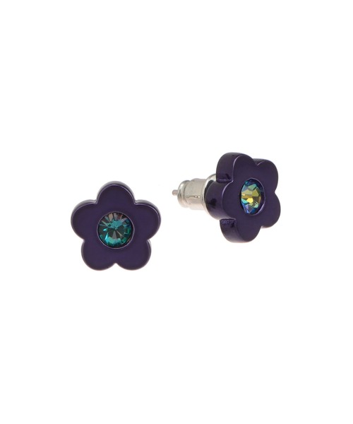 MARY QUANT（マリークワント）の「カラーメッキデイジー ピアス