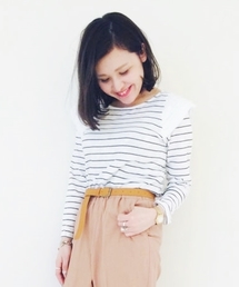 Kastane | 【Kastane】断ち切り肩フリルプルオーバー(ニット/セーター)