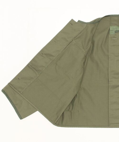 RehersalL(リハーズオール)の「rehersall/リハーズオール/B.D.Uフリルショルダージャケット(その他アウター・レディース・カーキ・F)」の3枚目の写真