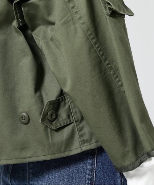 RehersalL(リハーズオール)の「rehersall/リハーズオール/B.D.Uフリルショルダージャケット(その他アウター・レディース・カーキ・F)」の12枚目の写真