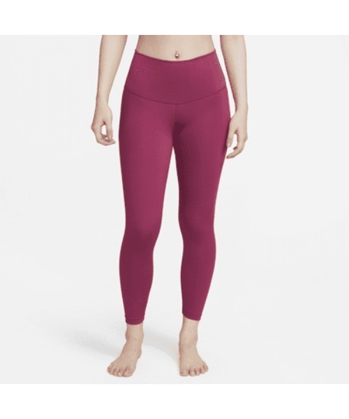 NIKE(ナイキ)の「《NIKEアパレル》ナイキ WS NY DF ヨガ 7/8 タイツ(レギンス/スパッツ・レディース・ブラック/レッド系その他・S/M/L/XL)」の7枚目の写真