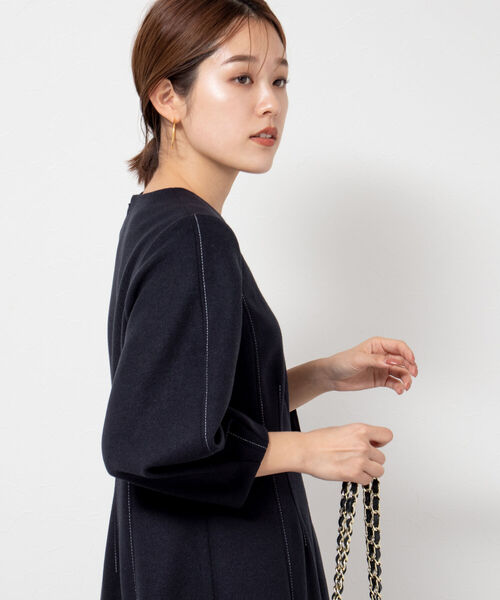 NOLLEY'S（ノーリーズ）の「圧縮ジャージワンピース（ワンピース