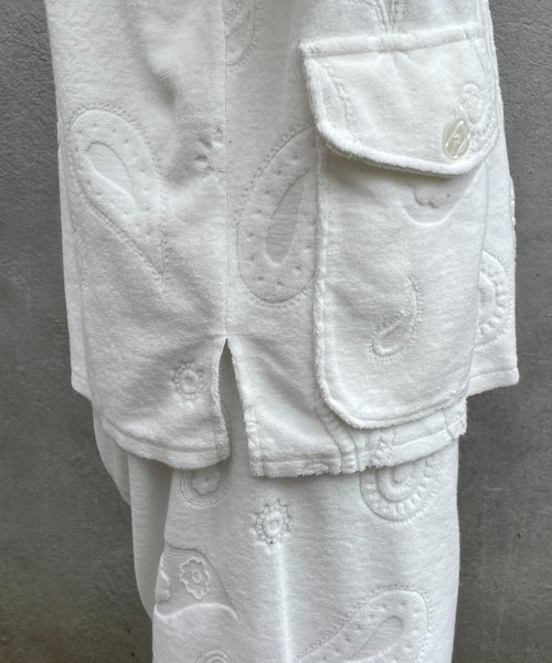 TOWNCRAFT(タウンクラフト)の「【TOWNCRAFT/タウンクラフト】paisley pile beach shirt(シャツ/ブラウス・メンズ・ブラック/ホワイト・MEDIUM/LARGE)」の14枚目の写真
