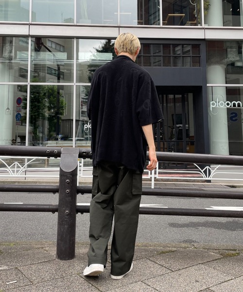 TOWNCRAFT(タウンクラフト)の「【TOWNCRAFT/タウンクラフト】paisley pile beach shirt(シャツ/ブラウス・メンズ・ブラック/ホワイト・MEDIUM/LARGE)」の21枚目の写真