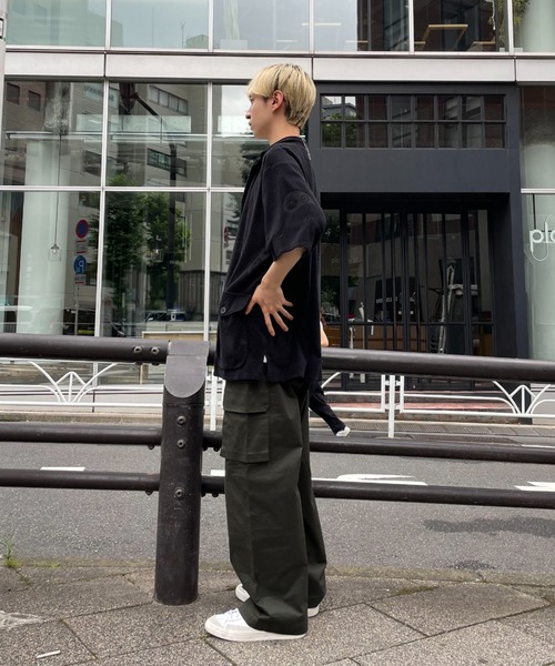 TOWNCRAFT(タウンクラフト)の「【TOWNCRAFT/タウンクラフト】paisley pile beach shirt(シャツ/ブラウス・メンズ・ブラック/ホワイト・MEDIUM/LARGE)」の20枚目の写真