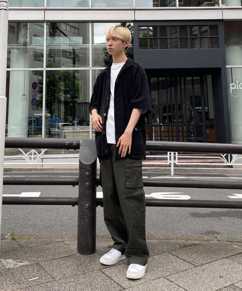 TOWNCRAFT(タウンクラフト)の「【TOWNCRAFT/タウンクラフト】paisley pile beach shirt(シャツ/ブラウス・メンズ・ブラック/ホワイト・MEDIUM/LARGE)」の19枚目の写真