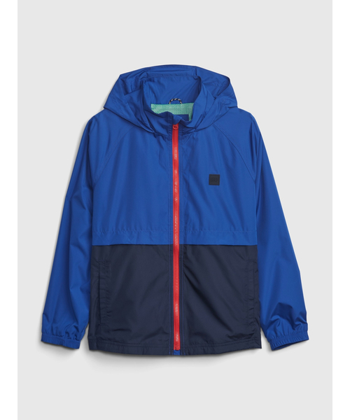 GAP（ギャップ）の「ウインドバスタージャケット (キッズ)（ナイロンジャケット・キッズ・ブラック/ブルー・M/L/XL/XXL/S）」の3枚目の写真