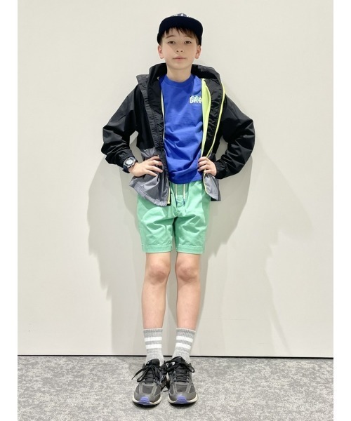 GAP（ギャップ）の「ウインドバスタージャケット (キッズ)（ナイロンジャケット・キッズ・ブラック/ブルー・M/L/XL/XXL/S）」の18枚目の写真