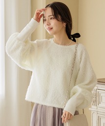 flower | フラッフィーバルーントップス(Tシャツ/カットソー)