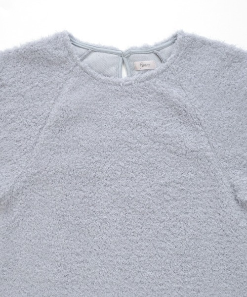 flower（フラワー）の「フラッフィーバルーントップス（Tシャツ/カットソー・レディース・ホワイト/ブルー・FREE）」の12枚目の写真