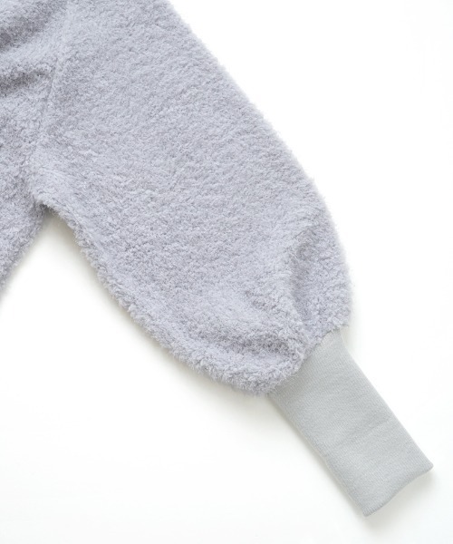 flower（フラワー）の「フラッフィーバルーントップス（Tシャツ/カットソー・レディース・ホワイト/ブルー・FREE）」の14枚目の写真