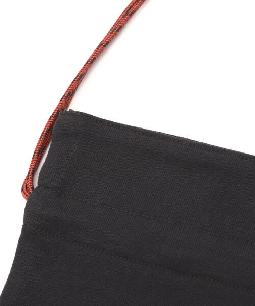 AVIREX（アヴィレックス）の「《WEB&DEPOT限定》SWEAT DRAWSTRING BAG/ スウェットドローストリング巾着バッグ（ショルダーバッグ・レディース・グレー/ブラック・FREE）」の18枚目の写真