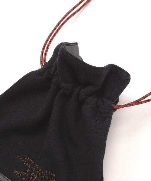 AVIREX（アヴィレックス）の「《WEB&DEPOT限定》SWEAT DRAWSTRING BAG/ スウェットドローストリング巾着バッグ（ショルダーバッグ・レディース・グレー/ブラック・FREE）」の19枚目の写真