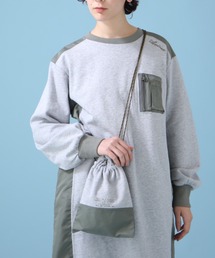 AVIREX | 《WEB&DEPOT限定》SWEAT DRAWSTRING BAG/ スウェットドローストリング巾着バッグ(ショルダーバッグ)