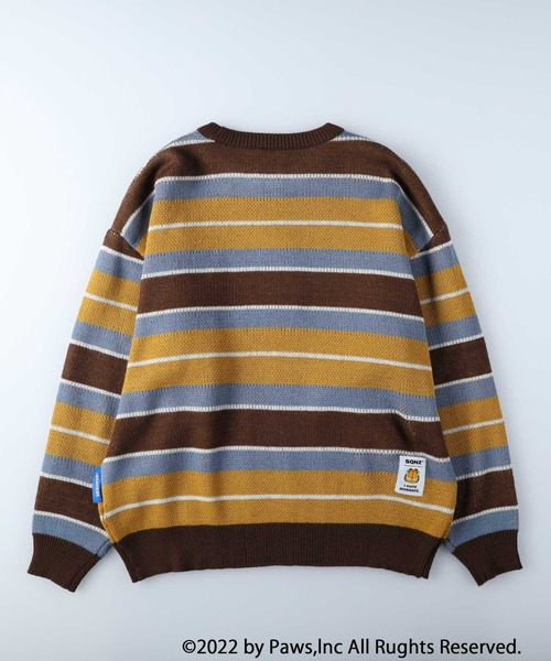 (ガーフィールド) Garfield オフィシャル商品 ユニセックス ニット クリスマスセーター 長袖 トップス NS7022 (グレ Garfield Christmas Unisex Crewneck Sweatshirt – Paramount Shop