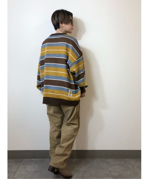 Right-on(ライトオン)の「GARFIELDニット(ニット/セーター・レディース・グリーン/ブラウン・M/L)」の22枚目の写真