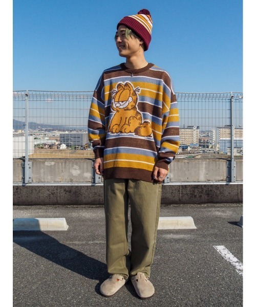 【GARFIELD/ガーフィールド】かわいいスタジャン 緑 黄色 ストリート 楽天市場】ガーフィールド スタジャン Lサイズのみの展開 ユニ