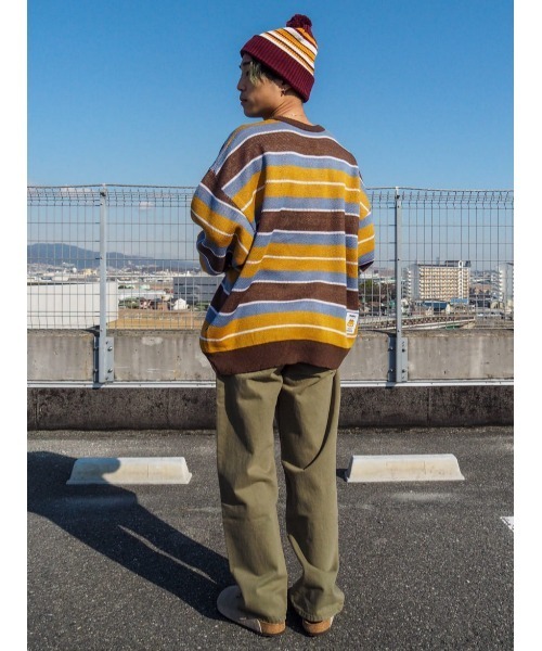 Right-on(ライトオン)の「GARFIELDニット(ニット/セーター・レディース・グリーン/ブラウン・M/L)」の16枚目の写真