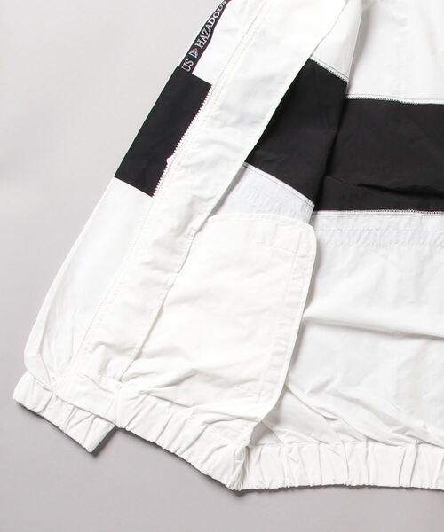 JOHN'S CLOSET(ジョンズクローゼット)の「【13】ナイロン オーバーサイズ スタンドジャケット(ナイロンジャケット・メンズ・レッド/オフホワイト/ブラック・MEDIUM/LARGE)」の8枚目の写真