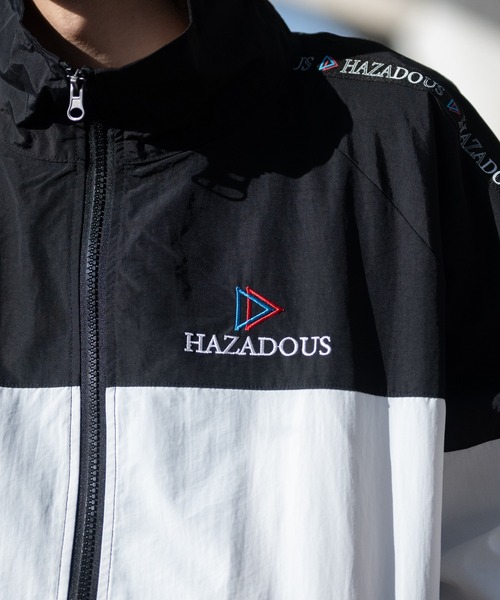 JOHN'S CLOSET(ジョンズクローゼット)の「【13】ナイロン オーバーサイズ スタンドジャケット(ナイロンジャケット・メンズ・レッド/オフホワイト/ブラック・MEDIUM/LARGE)」の14枚目の写真