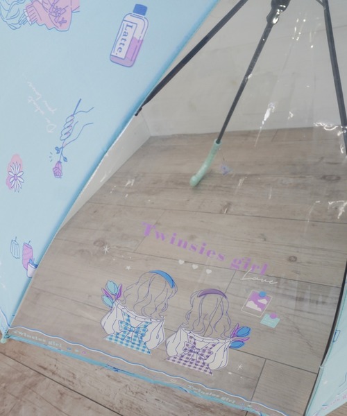Port / ポート 】 キッズ GIRLS チャーム付き 高強度 雨傘 カサ