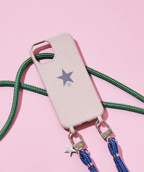 CONVERSE TOKYO（コンバーストウキョウ）の「スマホショルダー ストラップ 対応 iPhoneケース(※12・12Pro・13・13Pro対応) 【WEB限定商品】（スマホケース/カバー・レディース・ピンク/アイボリー/ブラック・1/2/3）」の3枚目の写真