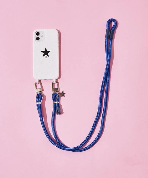 CONVERSE TOKYO（コンバーストウキョウ）の「スマホショルダー ストラップ 対応 iPhoneケース(※12・12Pro・13・13Pro対応) 【WEB限定商品】（スマホケース/カバー・レディース・ピンク/アイボリー/ブラック・1/2/3）」の7枚目の写真