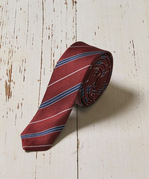 ADPOSION（アドポーション）の「レジメンナロータイ / ビッグドット柄ナロータイ（ネクタイ・メンズ・ブラック系4/ブラック系3/ブラック系2/シルバー系1/ネイビー系1/ブラック系1/ワイン系1・FREE）」の6枚目の写真