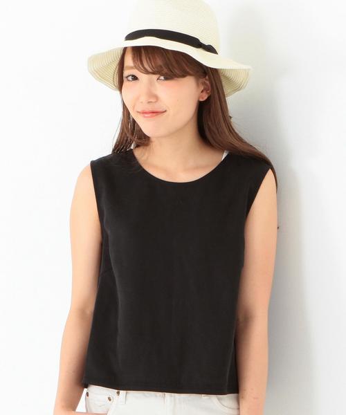 Another Edition（アナザーエディション）の「ノースリーブプルオーバー×サロペット2/AEBC NSL PO×SLPT Ⅱ（サロペット/オーバーオール・レディース・ブラック/オリーブ・フリー）」の9枚目の写真