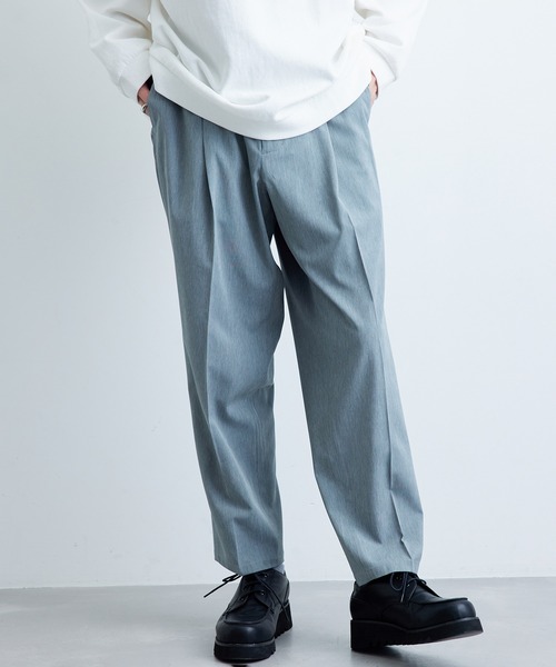 JUNRED(ジュンレッド)の「カチオンリップストップスリムパンツ(その他パンツ・メンズ・ネイビー/ブラック/グレー・S/M/L/LL)」の1枚目の写真