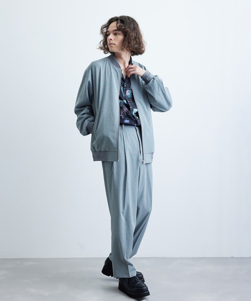 JUNRED(ジュンレッド)の「カチオンリップストップスリムパンツ(その他パンツ・メンズ・ネイビー/ブラック/グレー・S/M/L/LL)」の7枚目の写真