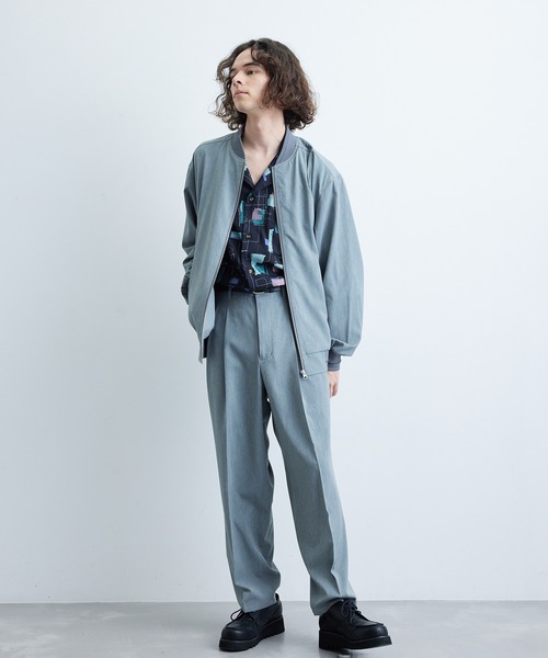 JUNRED(ジュンレッド)の「カチオンリップストップスリムパンツ(その他パンツ・メンズ・ネイビー/ブラック/グレー・S/M/L/LL)」の5枚目の写真
