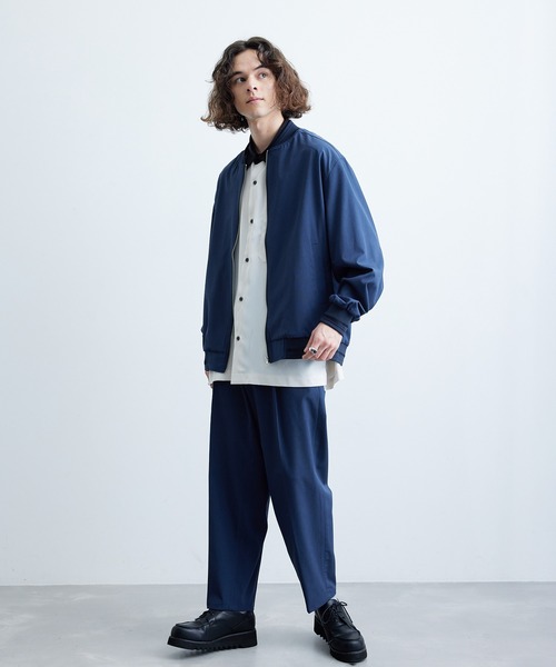 JUNRED(ジュンレッド)の「カチオンリップストップスリムパンツ(その他パンツ・メンズ・ネイビー/ブラック/グレー・S/M/L/LL)」の14枚目の写真