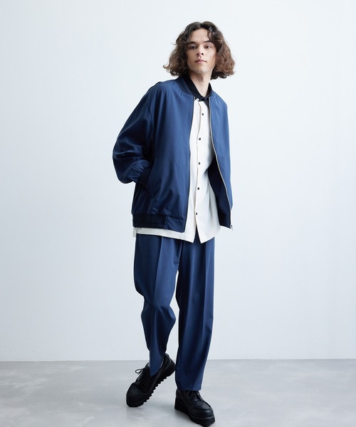 JUNRED(ジュンレッド)の「カチオンリップストップスリムパンツ(その他パンツ・メンズ・ネイビー/ブラック/グレー・S/M/L/LL)」の12枚目の写真