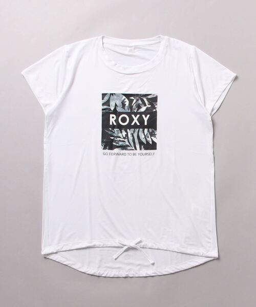 ROXY（ロキシー）の「ロキシー ROXY DEPARTURE（Tシャツ/カットソー・レディース・ピンク/ホワイト・L/M/S）」の2枚目の写真
