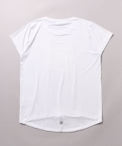 ROXY（ロキシー）の「ロキシー ROXY DEPARTURE（Tシャツ/カットソー・レディース・ピンク/ホワイト・L/M/S）」の3枚目の写真