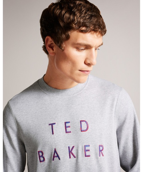 Ted Baker(テッドベーカー)の「SONICS ロゴ トレーナー(スウェット・メンズ・グレー系その他5・3/5/1/2/4)」の3枚目の写真