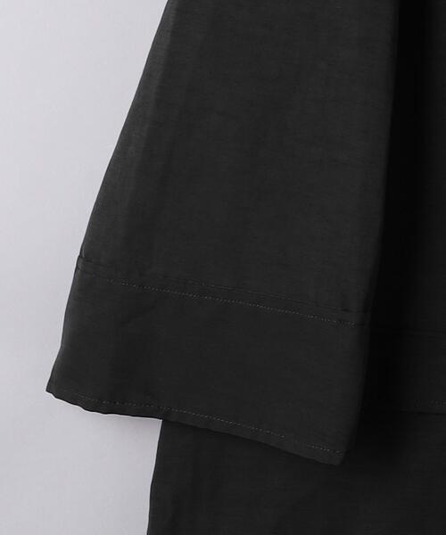 UNITED ARROWS（ユナイテッドアローズ）の「C/LI/P グログラン コート（その他アウター・レディース・オフホワイト/ブラック・36/38）」の15枚目の写真