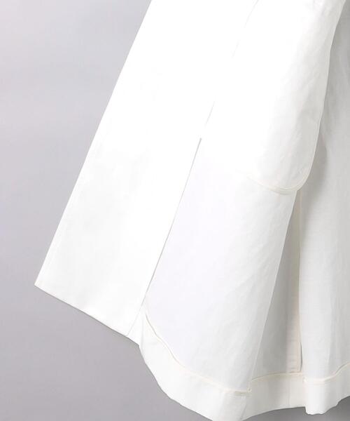 UNITED ARROWS（ユナイテッドアローズ）の「C/LI/P グログラン コート（その他アウター・レディース・オフホワイト/ブラック・36/38）」の21枚目の写真