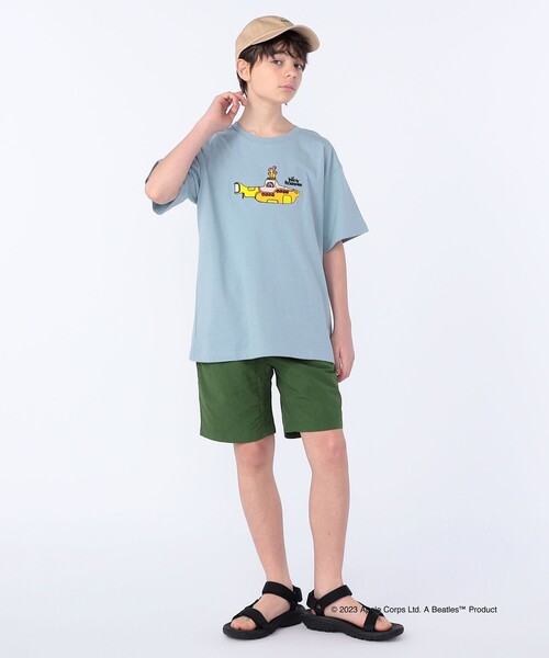 The Beatles(ザビートルズ)の「SHIPS KIDS: 145~160cm /〈家族おそろい〉【THE BEATLES】TEE(Tシャツ/カットソー・キッズ・クリーム/オフホワイト/グレー/ライトブルー/ネイビー・S/145/M/160)」の11枚目の写真