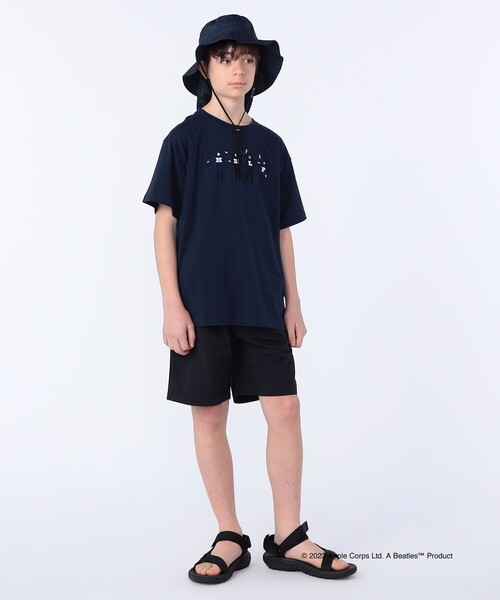The Beatles(ザビートルズ)の「SHIPS KIDS: 145~160cm /〈家族おそろい〉【THE BEATLES】TEE(Tシャツ/カットソー・キッズ・クリーム/オフホワイト/グレー/ライトブルー/ネイビー・S/145/M/160)」の16枚目の写真