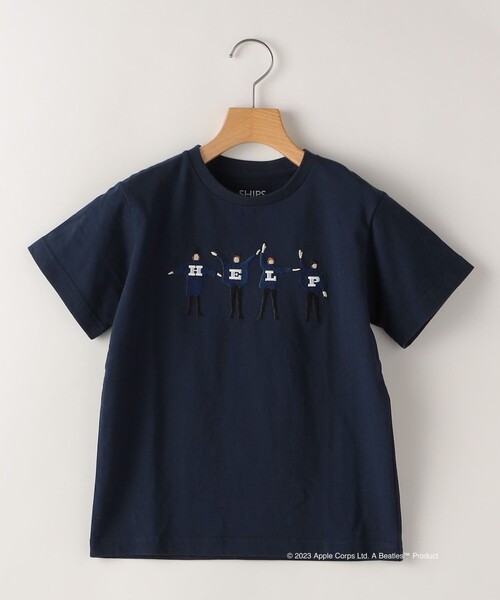 The Beatles(ザビートルズ)の「SHIPS KIDS: 145~160cm /〈家族おそろい〉【THE BEATLES】TEE(Tシャツ/カットソー・キッズ・クリーム/オフホワイト/グレー/ライトブルー/ネイビー・S/145/M/160)」の21枚目の写真