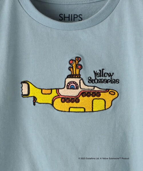 The Beatles(ザビートルズ)の「SHIPS KIDS: 145~160cm /〈家族おそろい〉【THE BEATLES】TEE(Tシャツ/カットソー・キッズ・クリーム/オフホワイト/グレー/ライトブルー/ネイビー・S/145/M/160)」の22枚目の写真