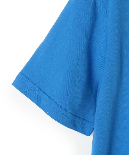 NIKE（ナイキ）の「NIKEロゴTシャツ（Tシャツ/カットソー・キッズ・コバルトブルー/ホワイト・130cm/150cm/140cm）」の5枚目の写真