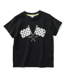 ◆【110-140cm】BOYアソートプリントTシャツ
