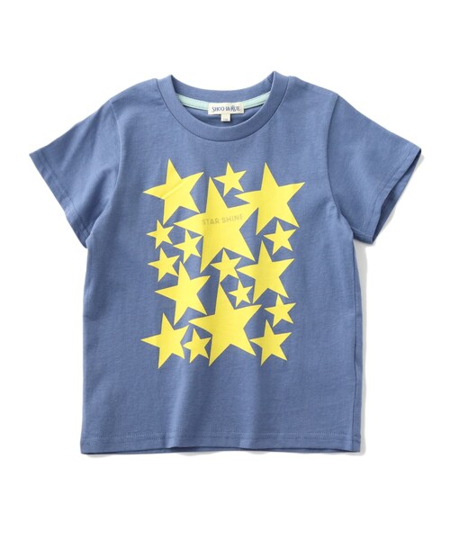 SHOO・LA・RUE（シューラルー）の「◆【110-140cm】BOYアソートプリントTシャツ（Tシャツ/カットソー・キッズ・ブルー/アイボリー/ブラック/黄緑系・14/13/12/11）」の5枚目の写真