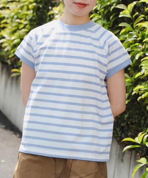 B:MING by BEAMS(ビーミングバイビームス)の「フレンチ モックネック プルオーバー(Tシャツ/カットソー・レディース・オレンジ/オフホワイト/ブラック/その他/その他1・FREE)」の5枚目の写真