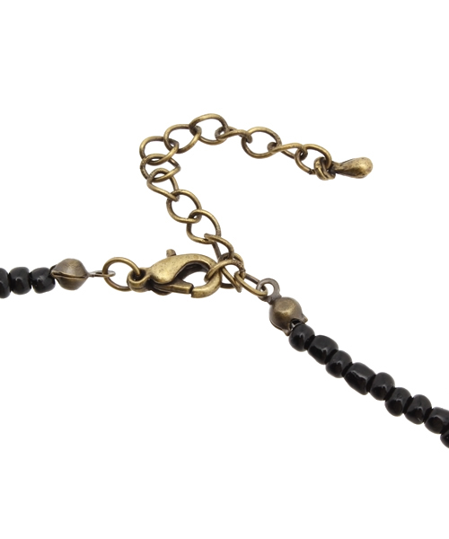 MYE-DO'（マイ・ドゥ）の「ロングレングス ビーズネックレス ”unus”（ネックレス・メンズ・ブラック・FREE）」の3枚目の写真