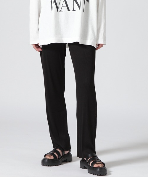 DROIT BELLO(ドロイトベロ)の「DROIT BELLO(ドロイトベロ)プリーツパンツ(その他パンツ・レディース・ブラック・F)」の1枚目の写真