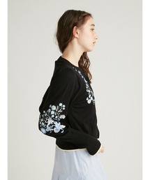 FURFUR（ファーファー）の「スカジャンフラワー刺繍カーディガン